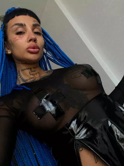 Sometimes you just have to say fuck it and get your hair messy and face wet