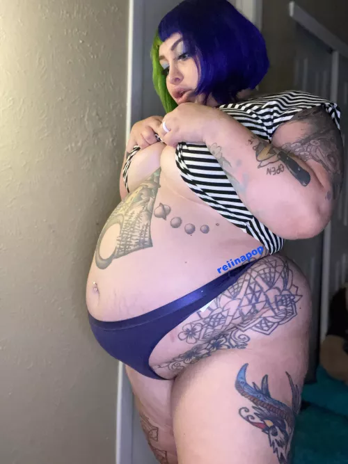 stuffed myself all day & filming tomorrow with Ero-Hime!! 💞🔥