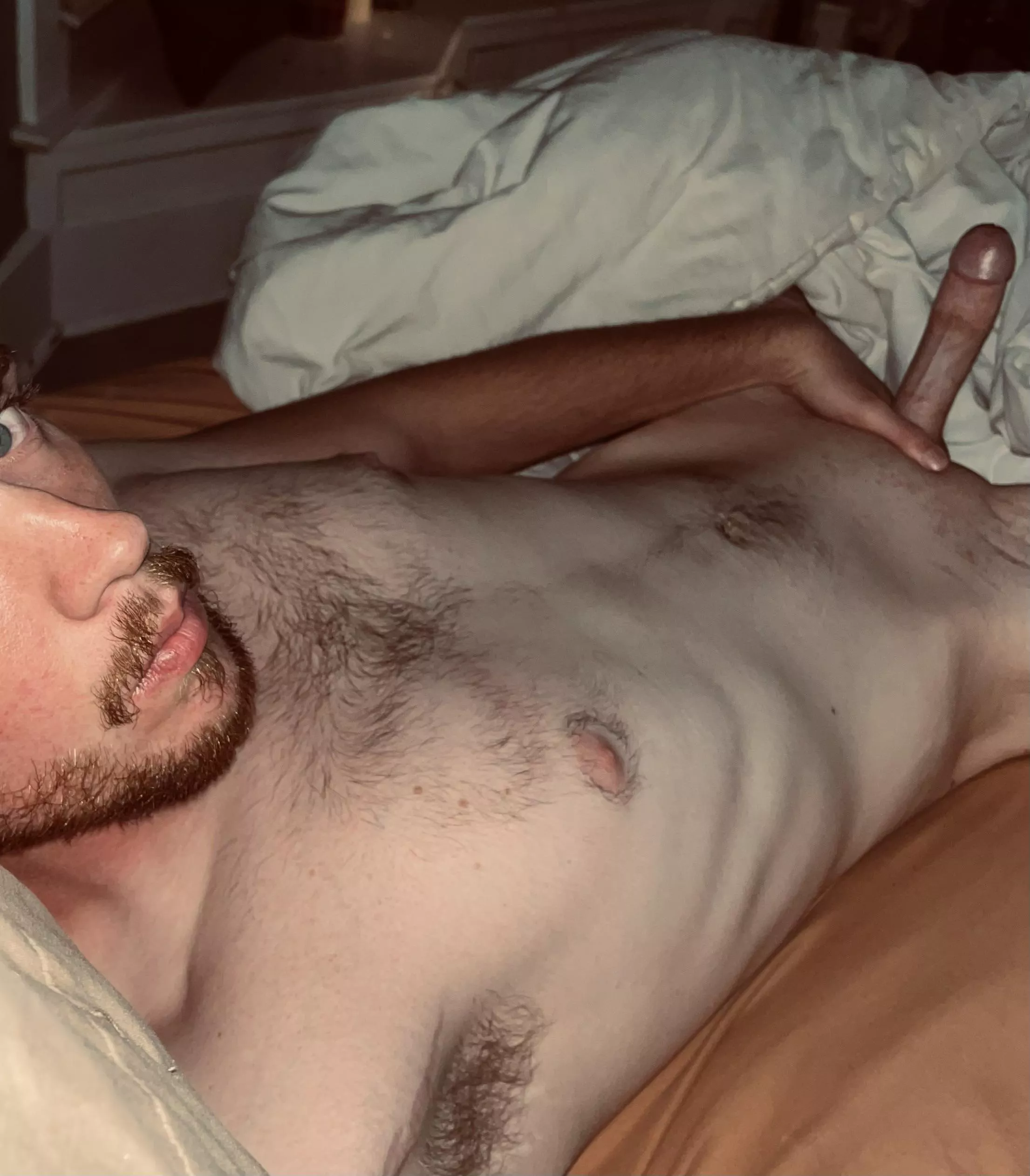 Trimmed the beard. Just laying here waiting on you😈