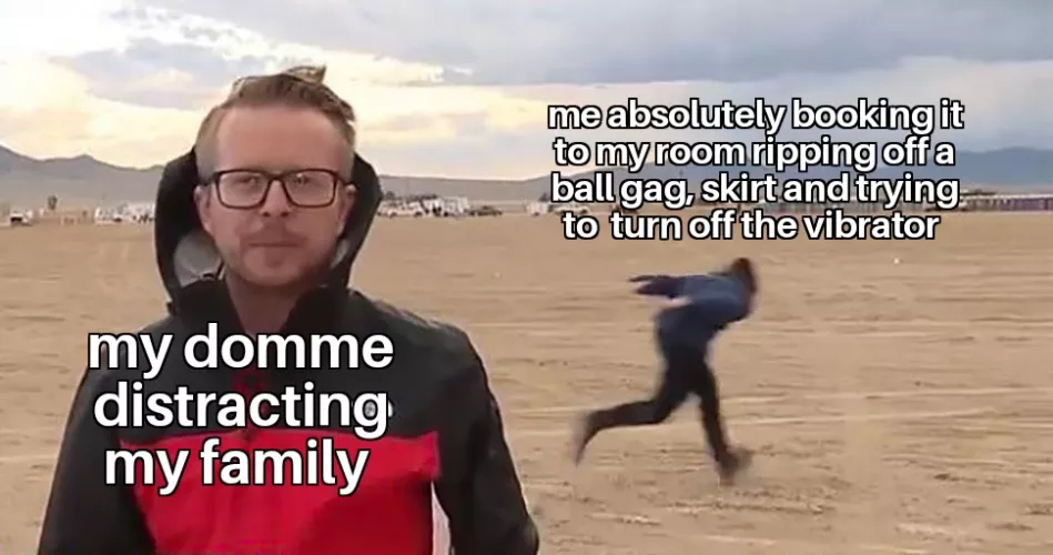 true story. I've never ran so fast in my life. shoutout to that beautiful lady for covering for me😇