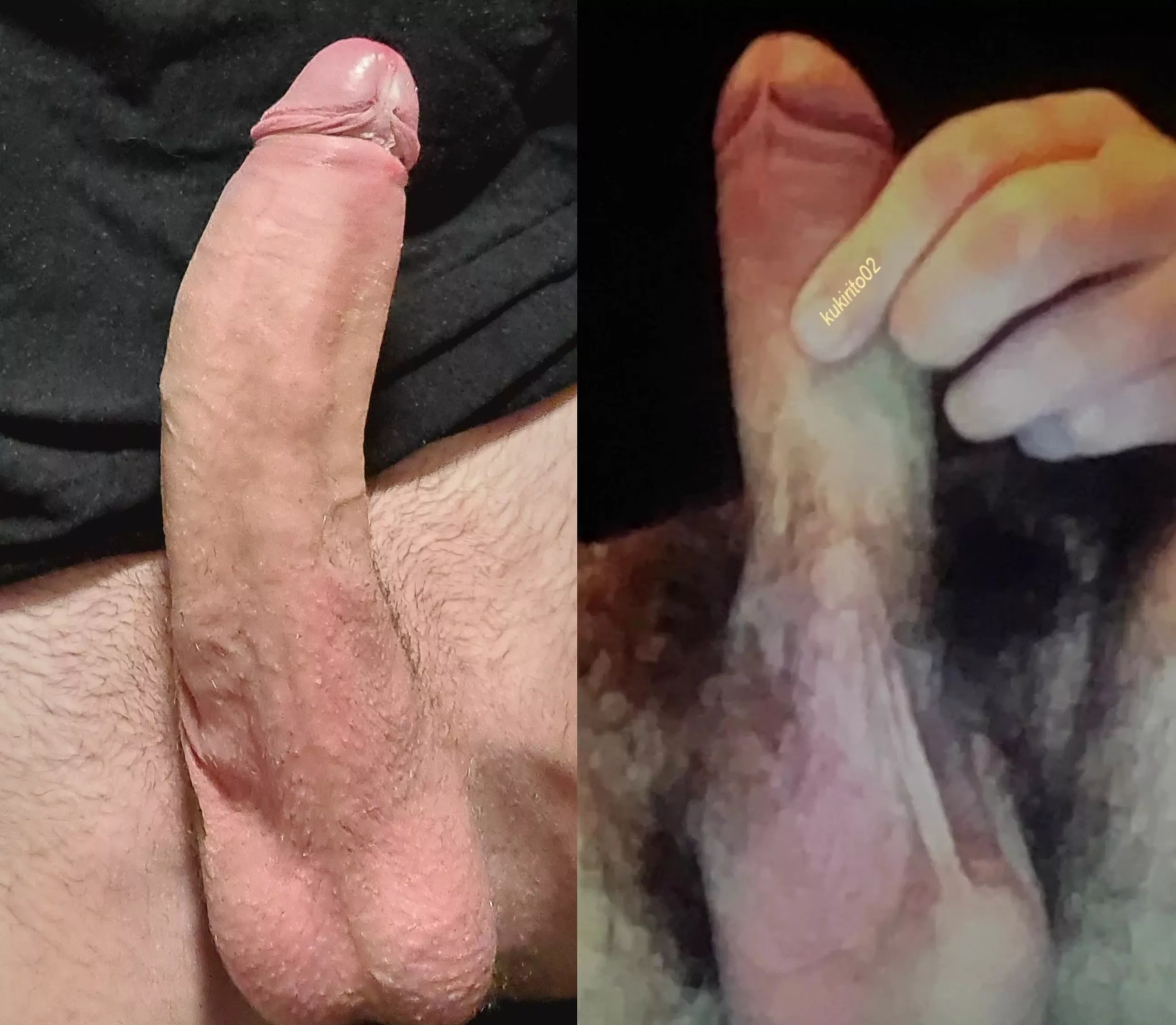 Two 7 inch cocks [18M] which one would you rather suck? 😈