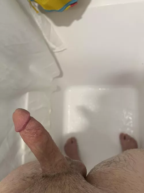 Weekends tend to be pretty busy. This dad is finally getting some alone time and a shower. [35]