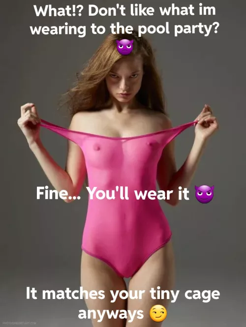 Wow It really suits your little clit 🤭