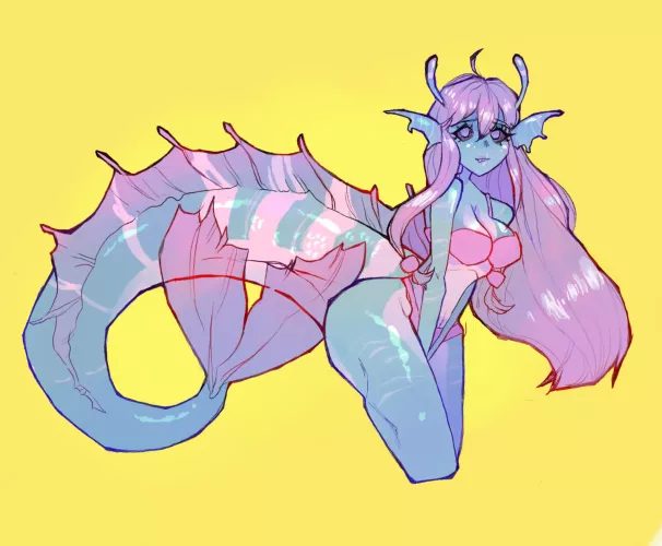 Beach day (art by me)