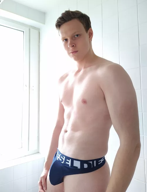 Blue undies