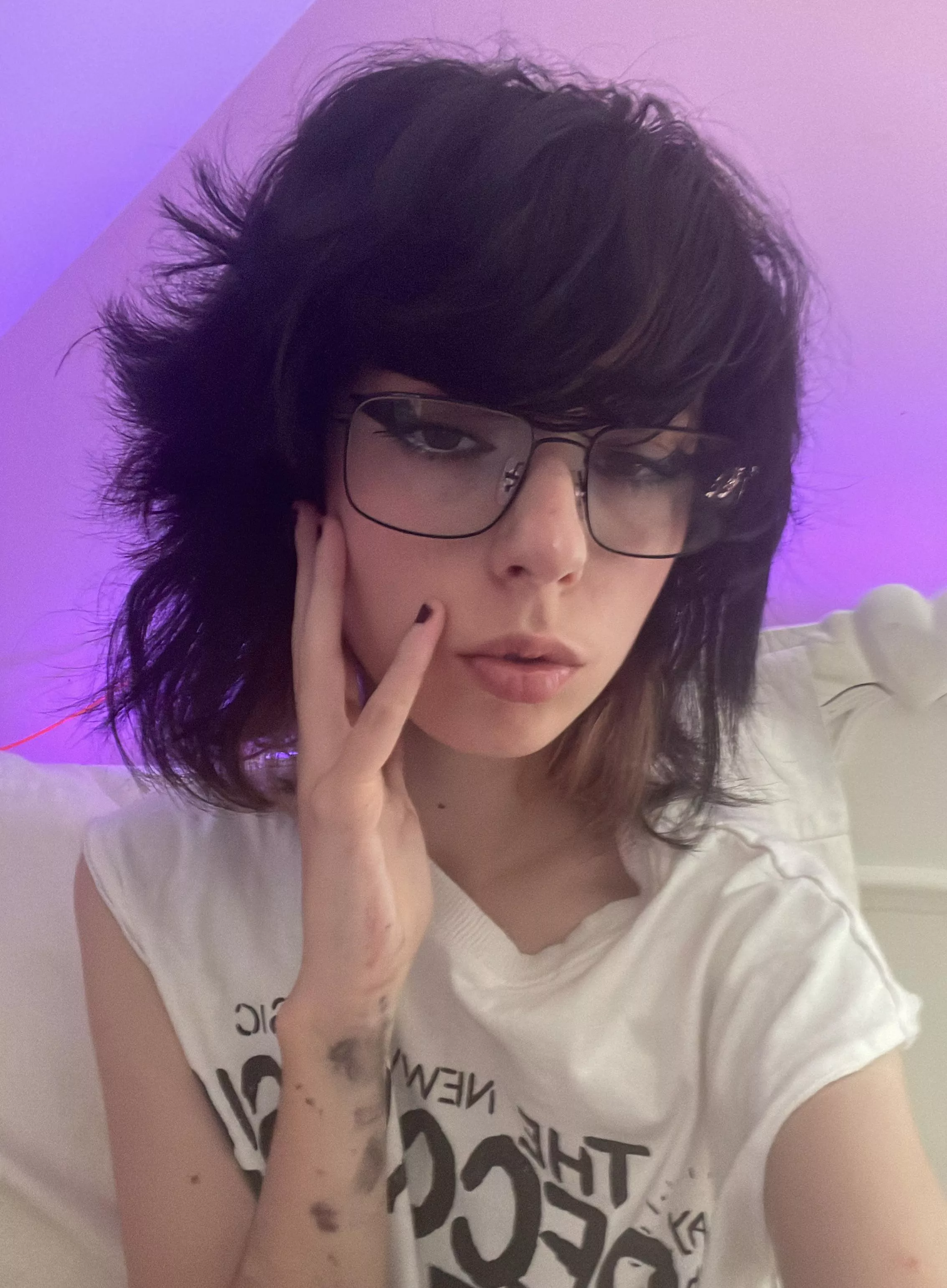 Covered in hair dye 😵‍💫