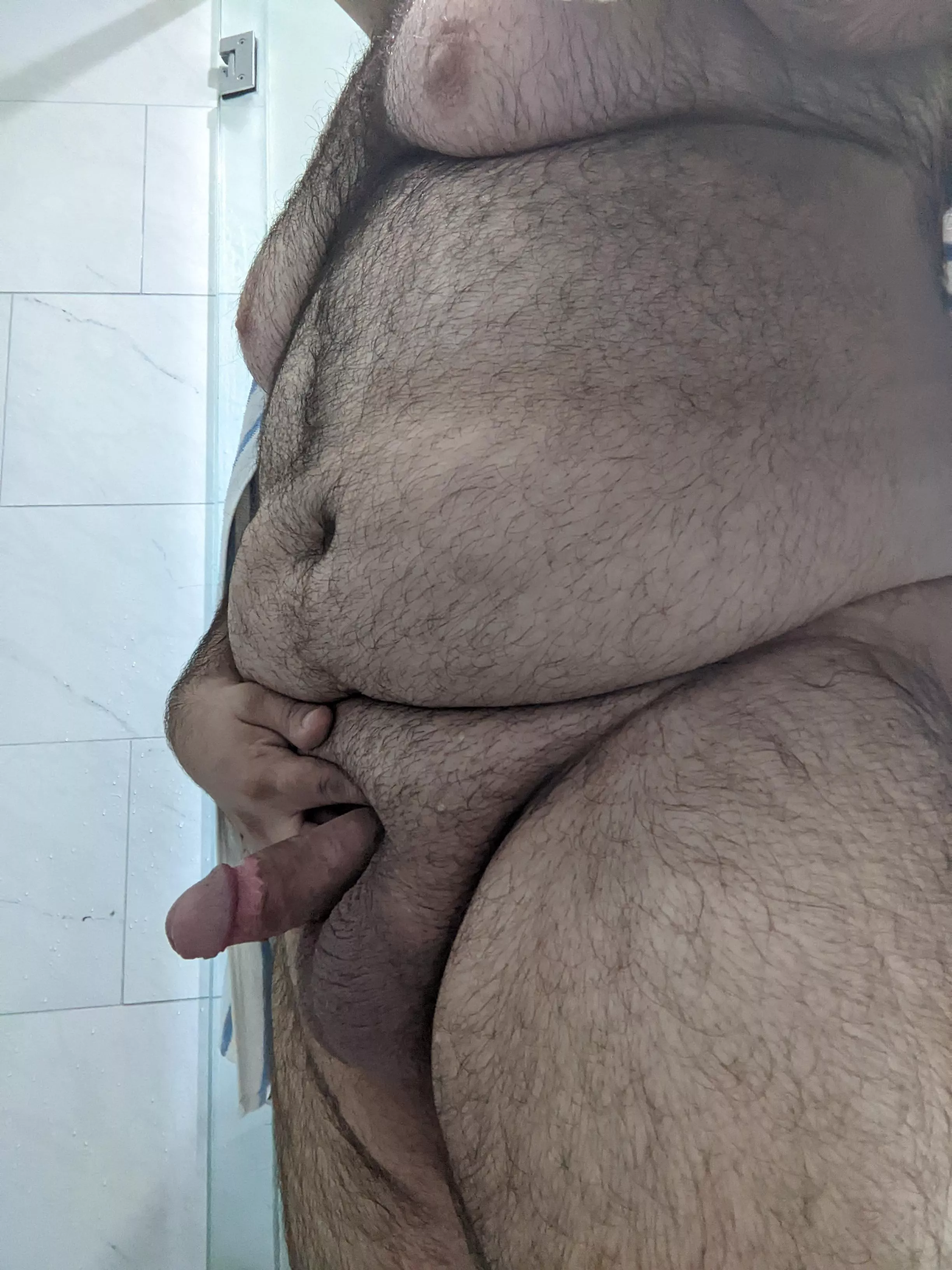 fresh out of shower fresh out of shower