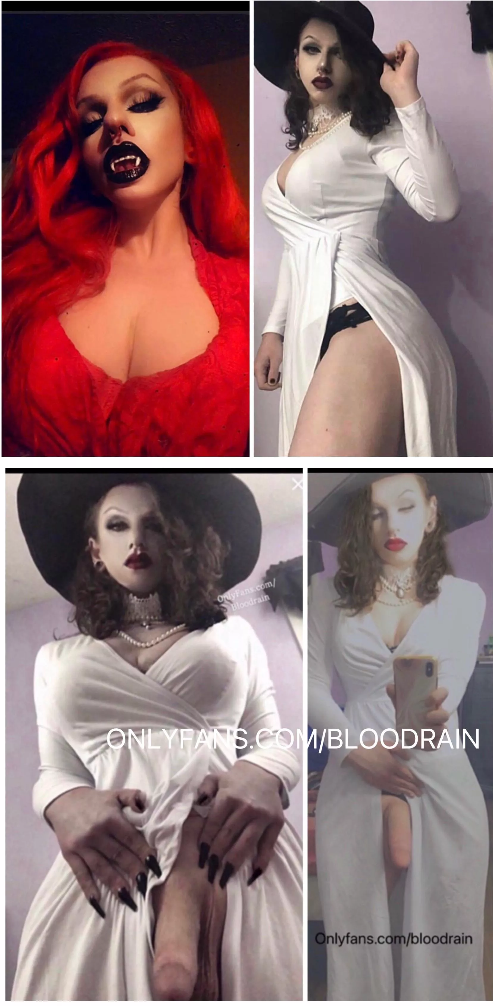 Get on your knees for your Vampire Goddess and be my personal toy ;) I need to be drained