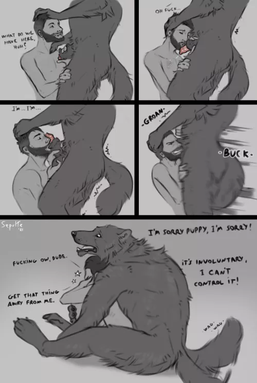 Horny werewolf (sepulte)