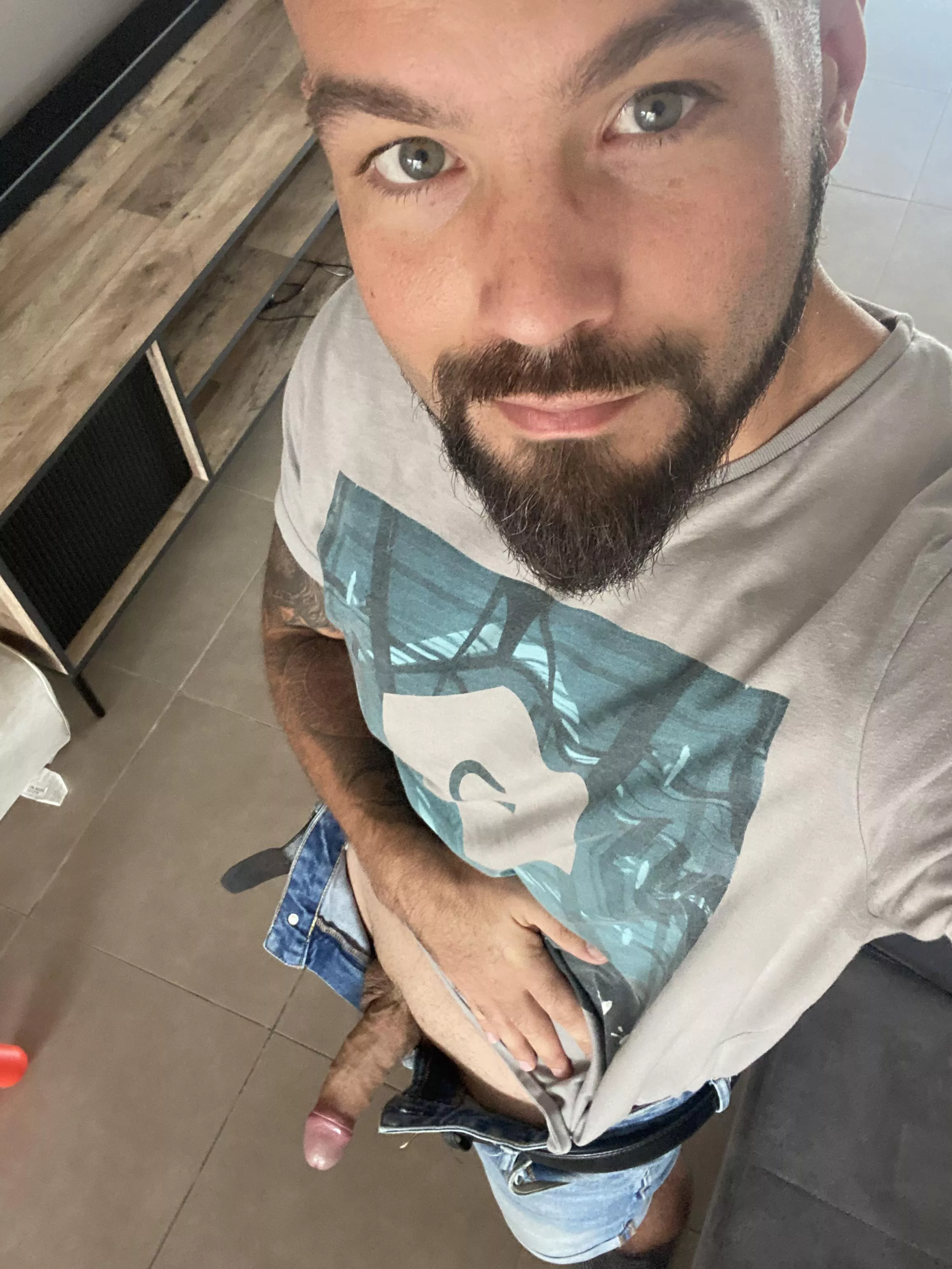 I never wear underwear so I’m always prepared for a quicky