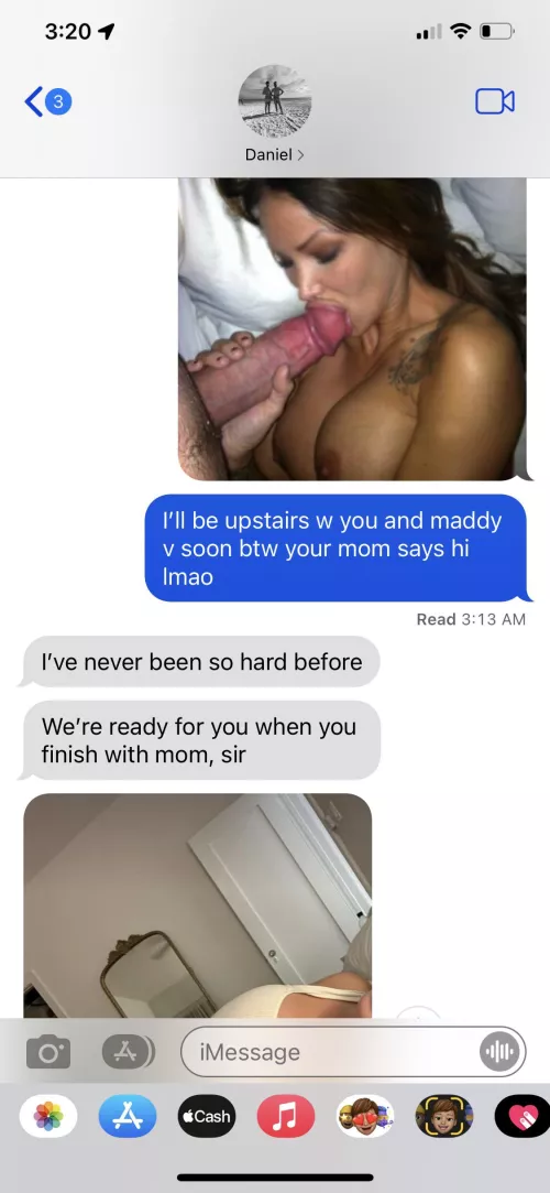 While I take over my friend’s whole family, pitch me your gf/wife if you think they need would look good next to these 9 inches too.