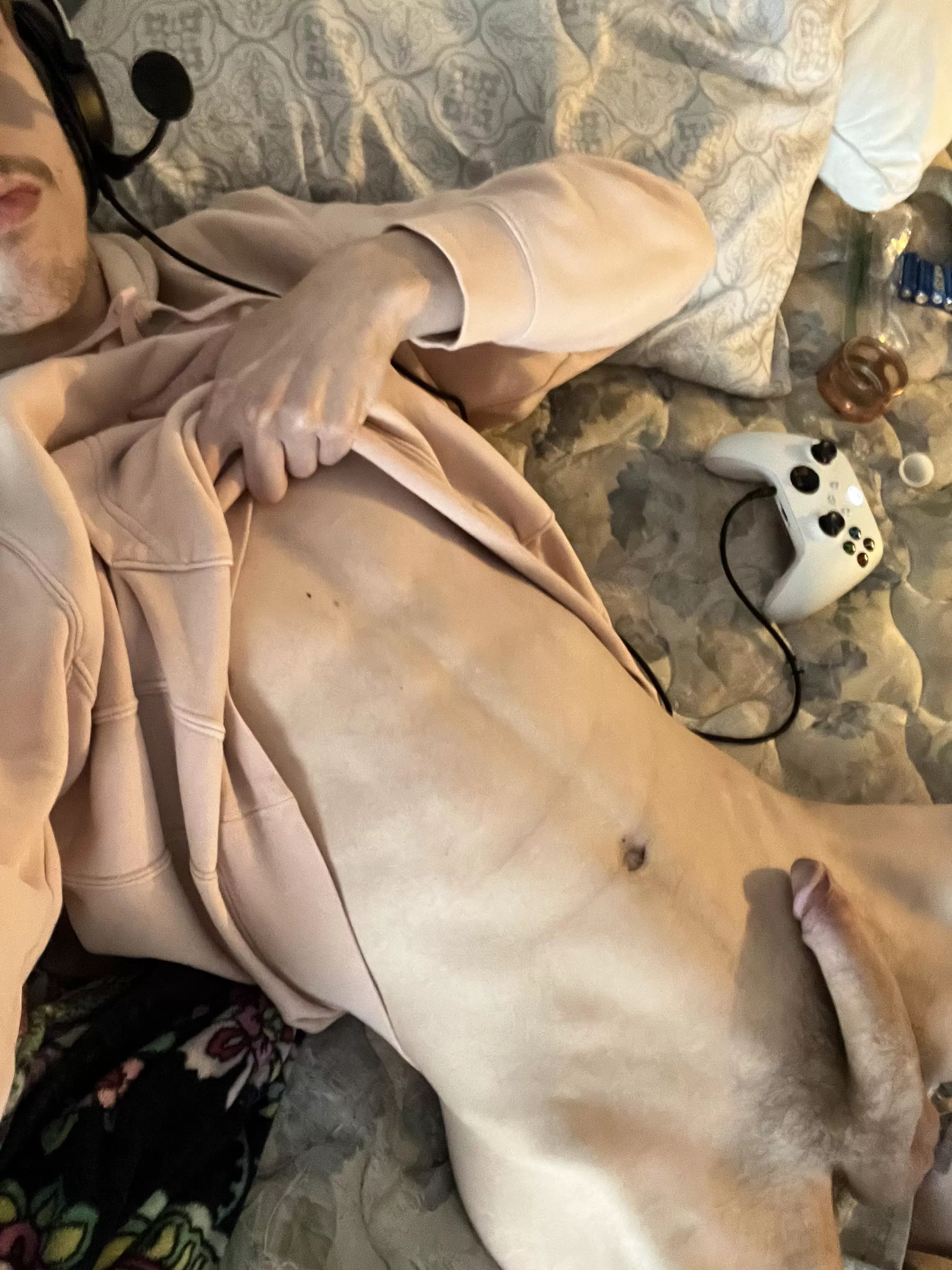 Who’s riding my dick while I game