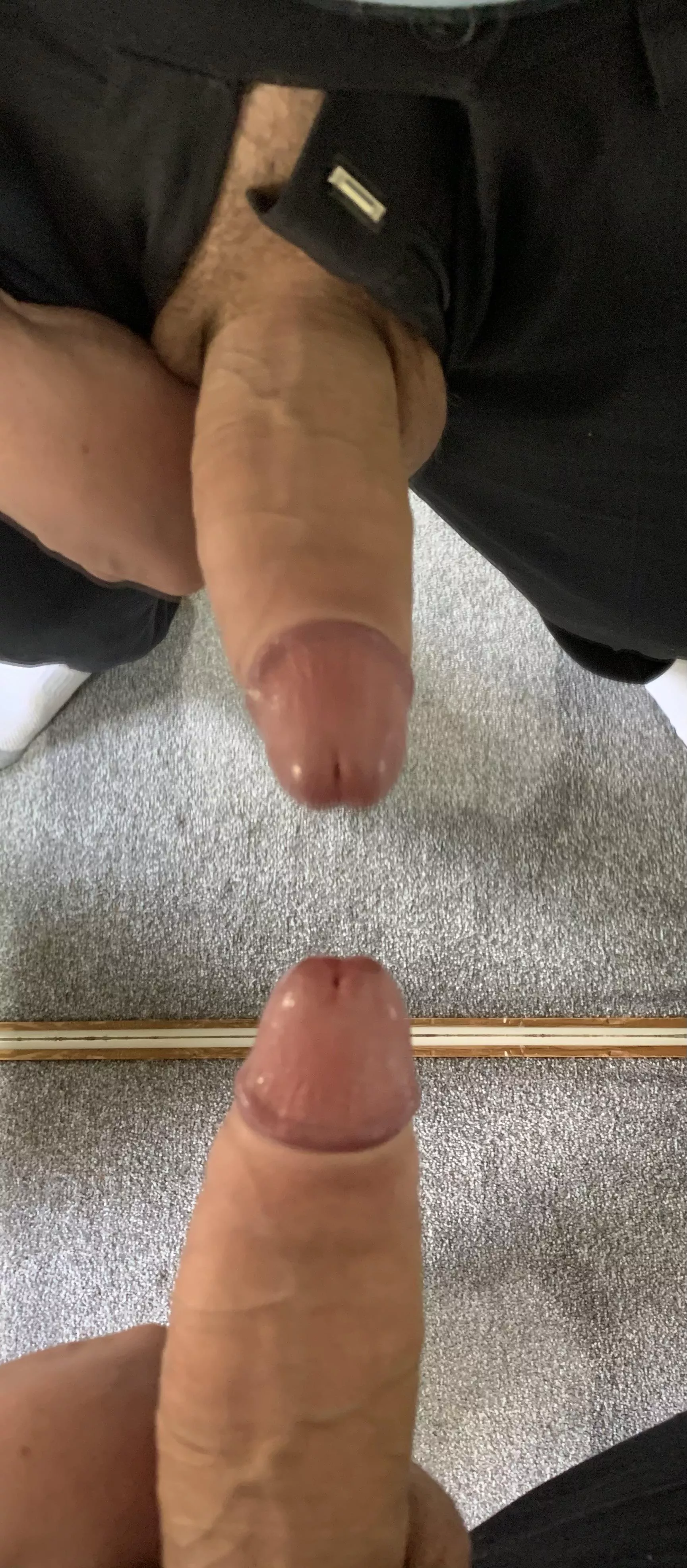 25, Peaking out of my suit trousers 👀