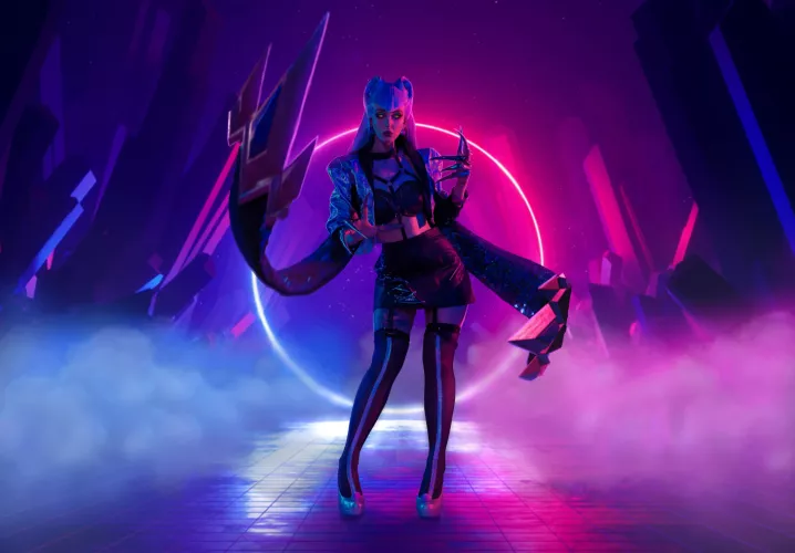 Evelynn from League of Legends cosplay by me