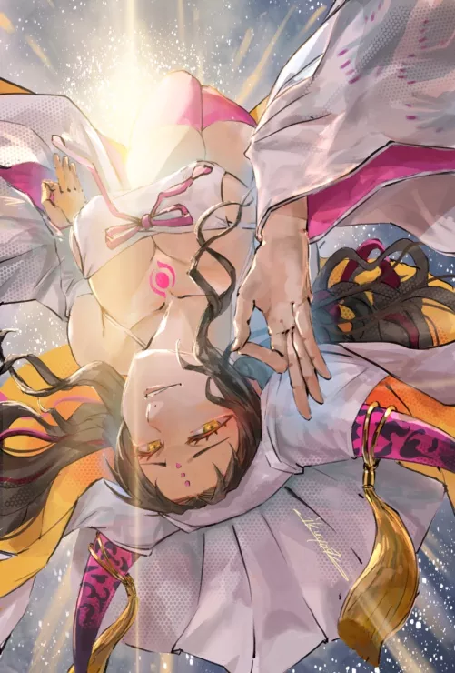 Everything is fine (Kiara Sessyoin) [Fate/EXTRA CCC] -by ikuyoan