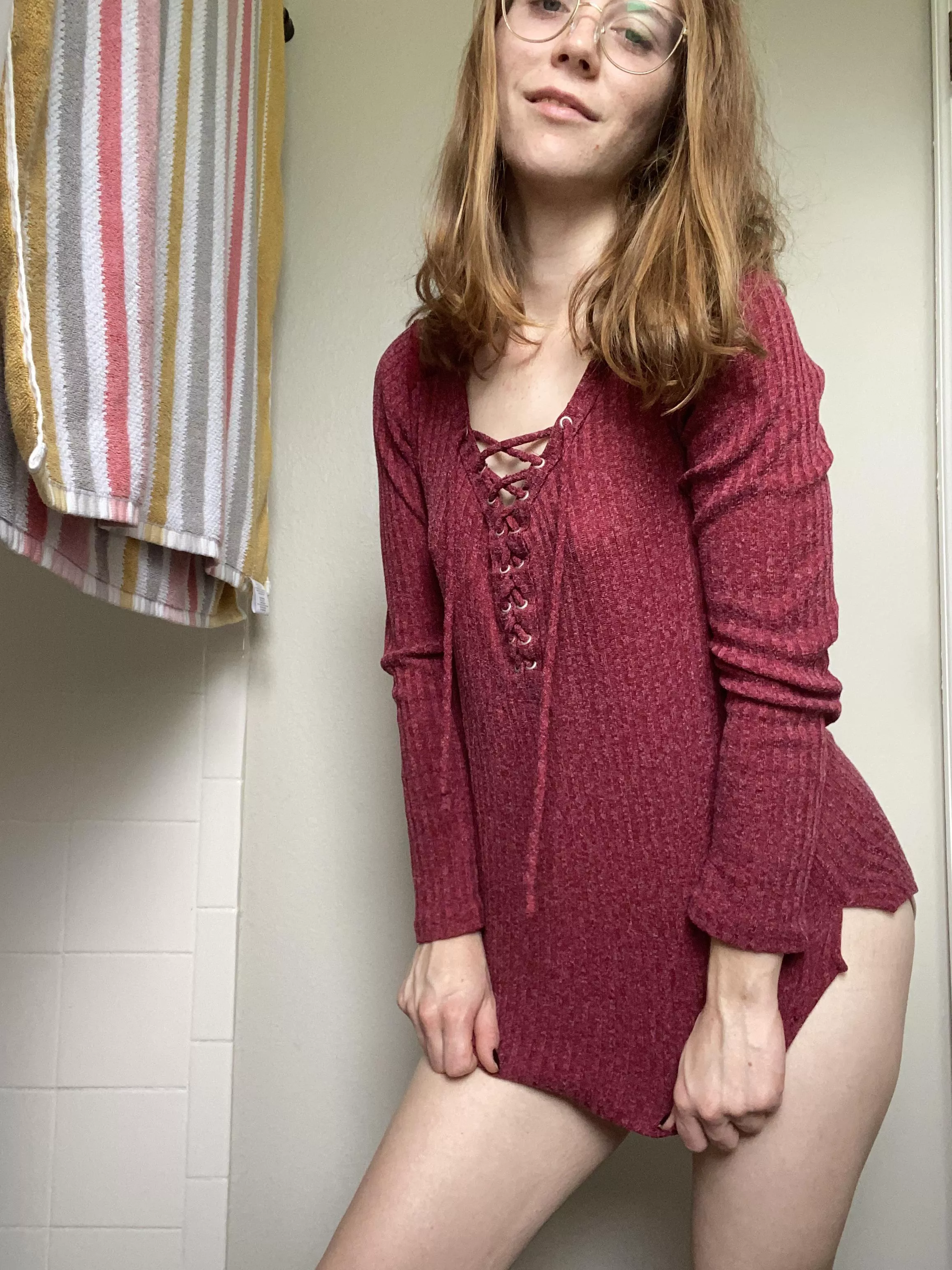 Follow me! I’m all natural and a strawberry blonde 😋