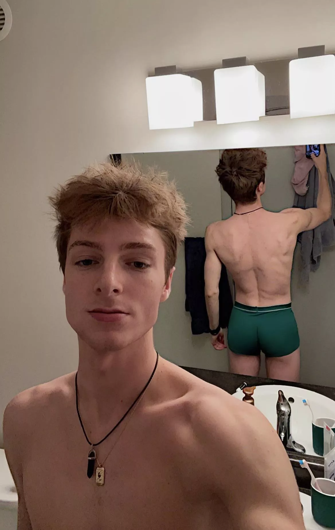 How’s my ass look?