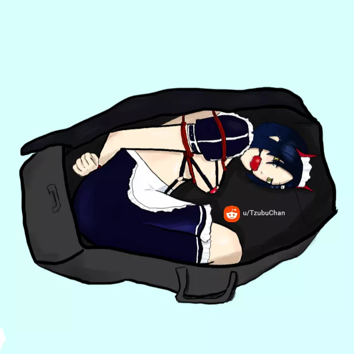 I drew Ulrich Von Hutten from Azur Lane getting kidnapped, what do you think ?