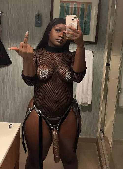 Open your mouth wide, I’ve got something to shove in there