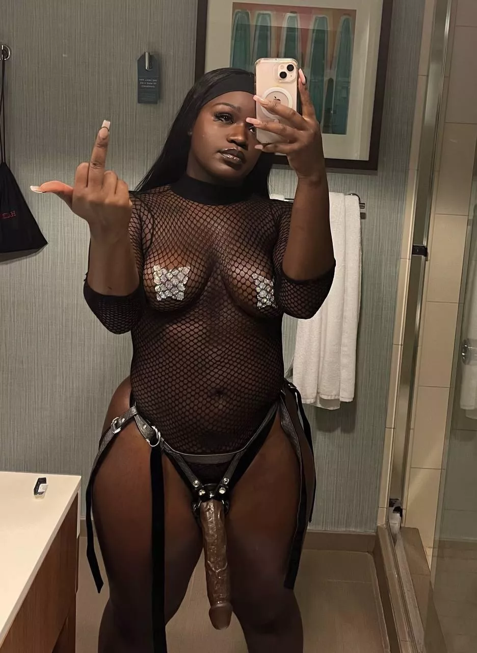 Open your mouth wide, I’ve got something to shove in there