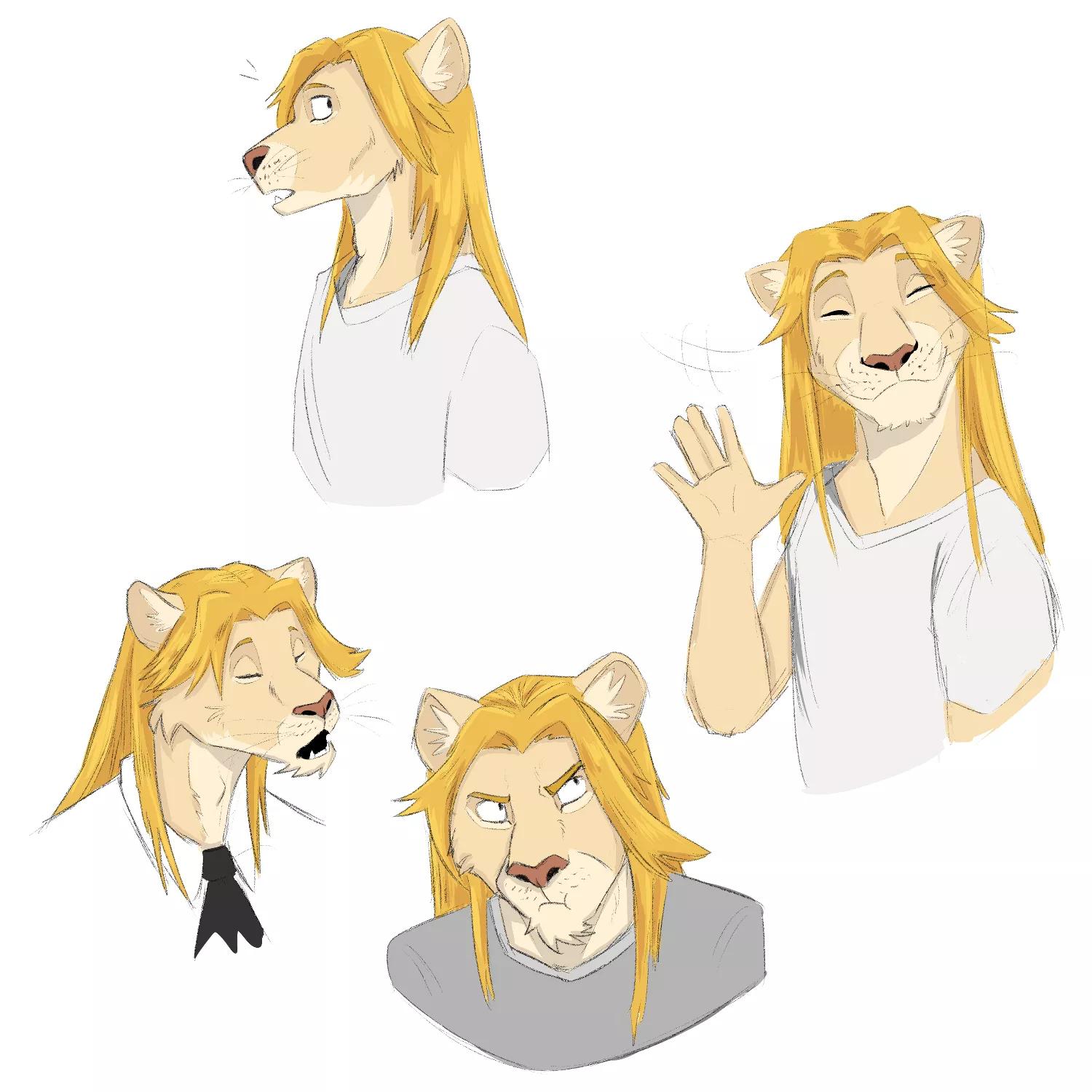 Random sketch of my OC. Trying up new style, tell me if you like it please! I was thinking using him for my YCH examples.