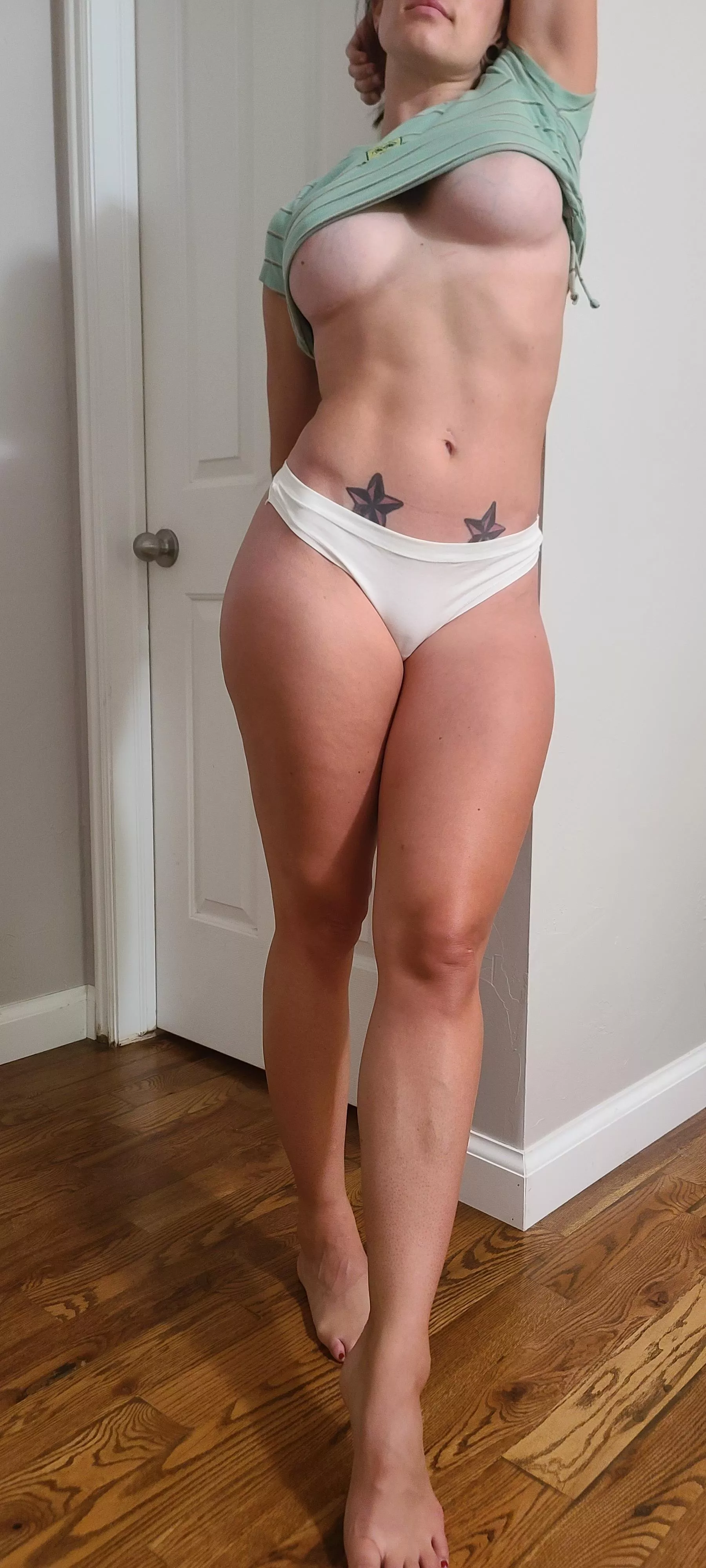 Long Legs Panties - start at my feet and work your way up my long legs. You can watch these  white panties get soaked. nudes by Kacielayne74