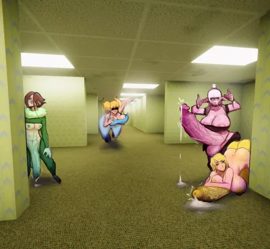 These must be The Backrooms I've heard so much about (GyzerToast)