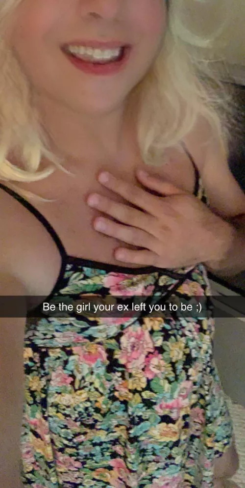 Went from being my ex’s white boyfriend to daddy’s white girlfriend lol