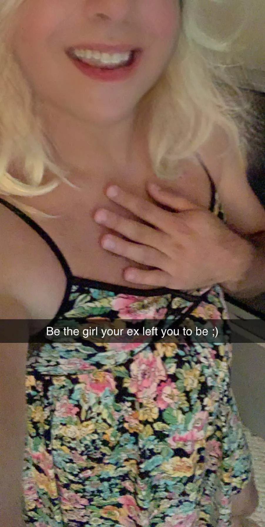 Went from being my ex’s white boyfriend to daddy’s white girlfriend lol