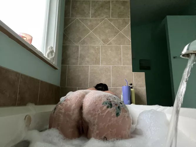 wish this wasn’t soap on my ass…