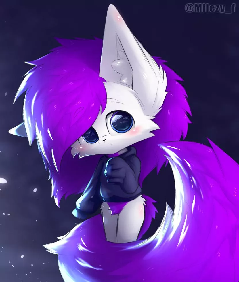 aren't chu cold out there? // by @Milezy_F on twitter (_comms open_) :3