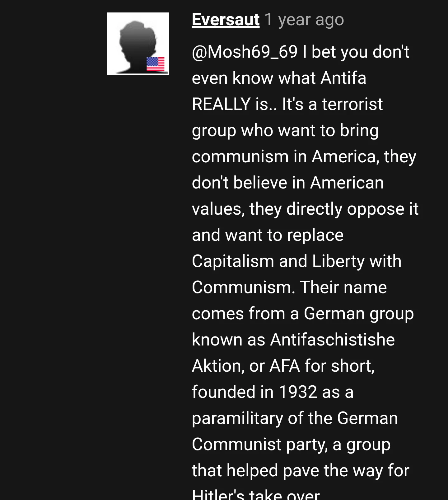 bro went off an a conspiracy theory rant just because the star had tattoos