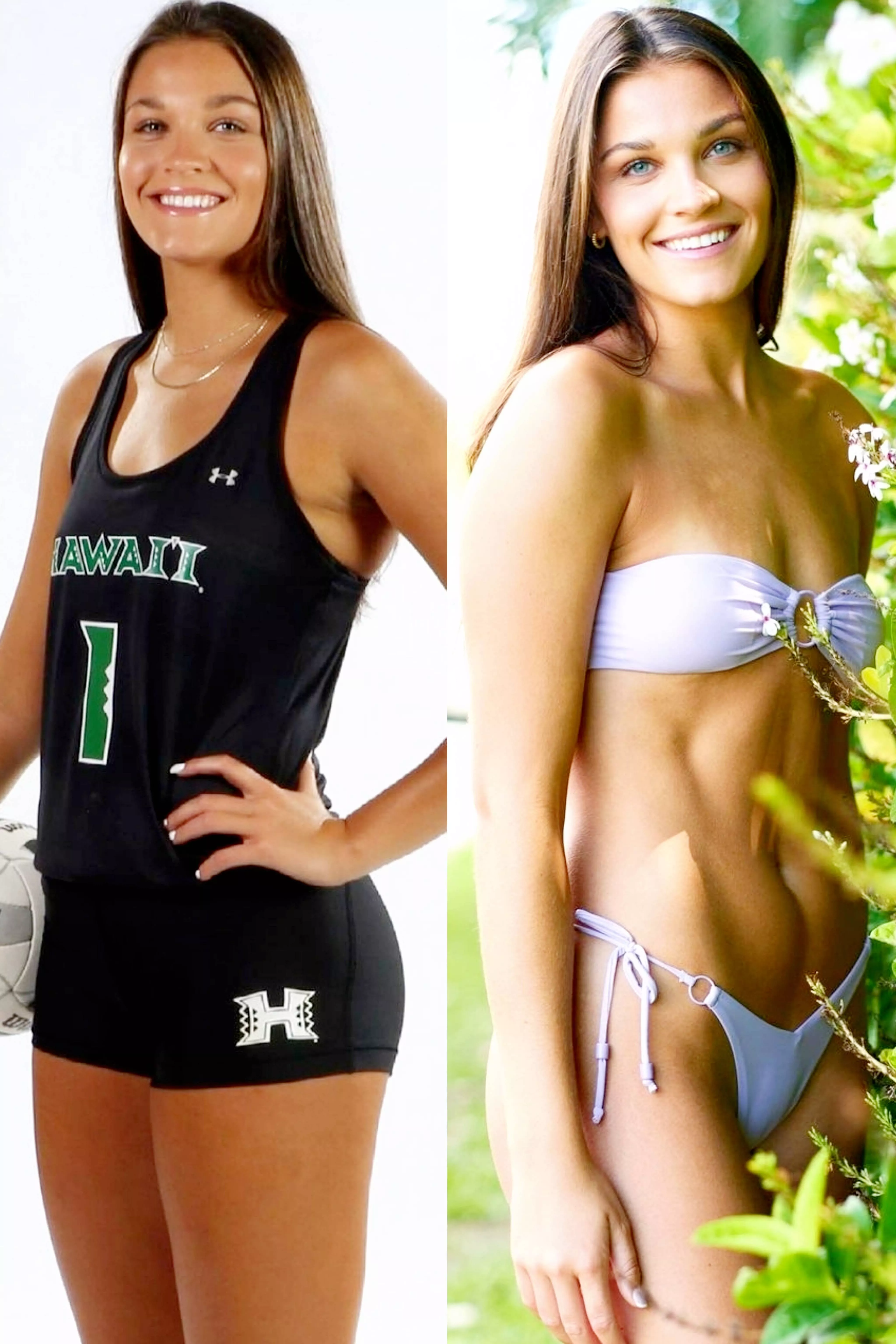 Canada and Hawaii volley player Jamie Santer