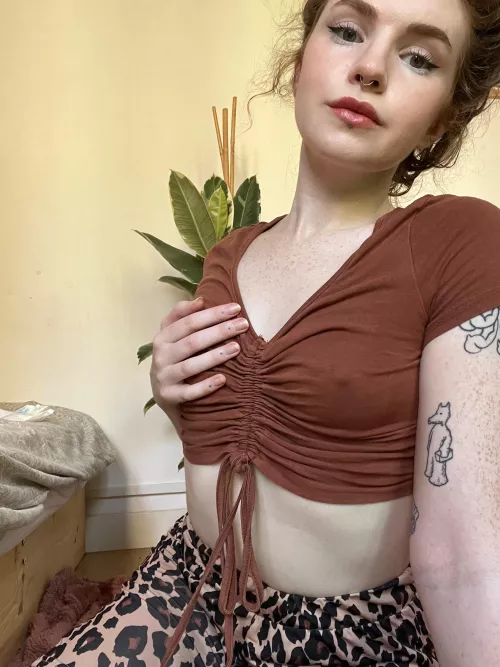 Don’t even own a bra