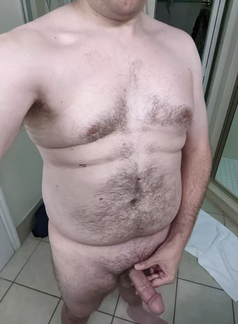 Fresh out of the shower