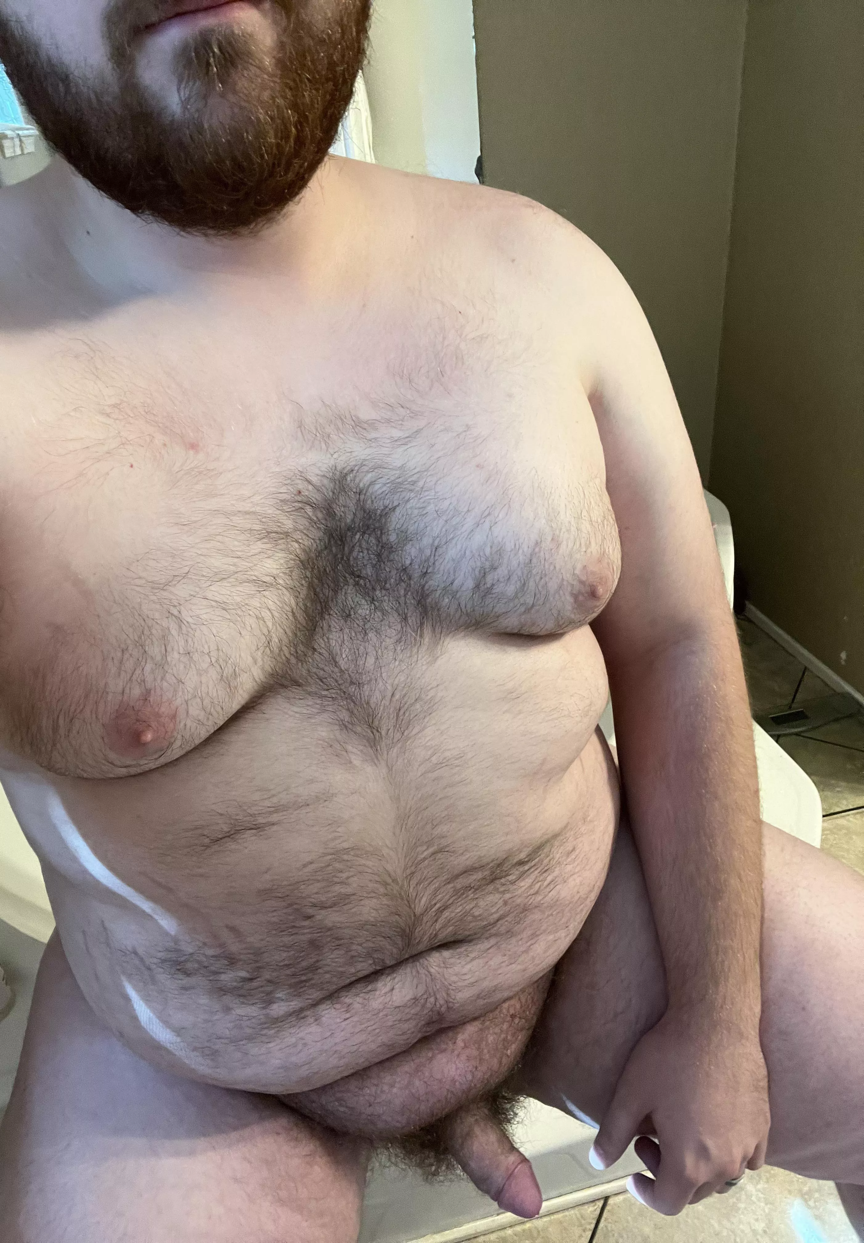 Getting clean just to get dirty again 😉