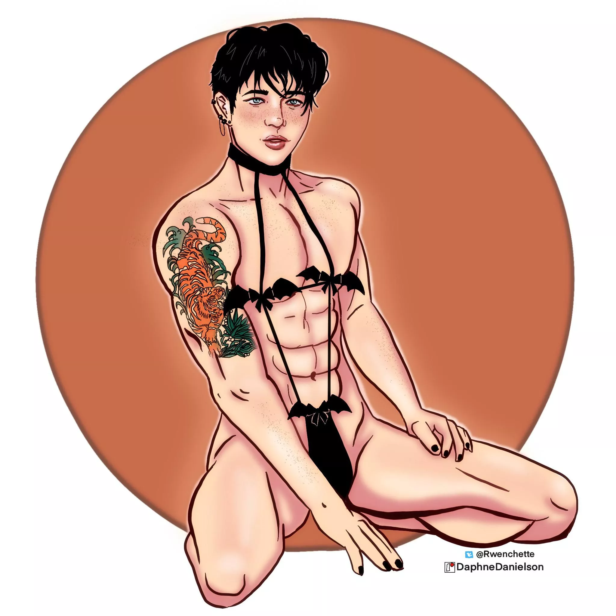 Halloween lingerie prompt 🦇 [original]