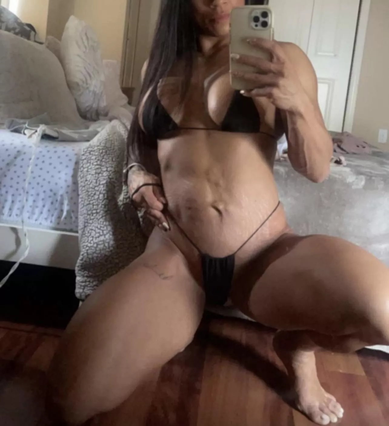 Imagine me bouncing on your hard cock just like this 😈