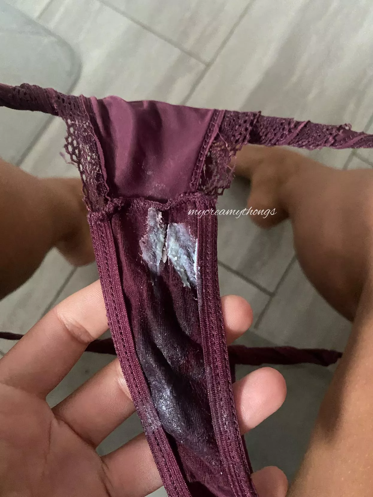 [SELLING] Wet and creamy panties. Add ons available. Free UK shipping. DM for more info 💜