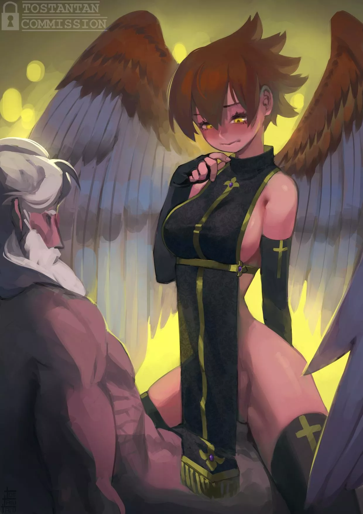 who said archangels aren't horny?