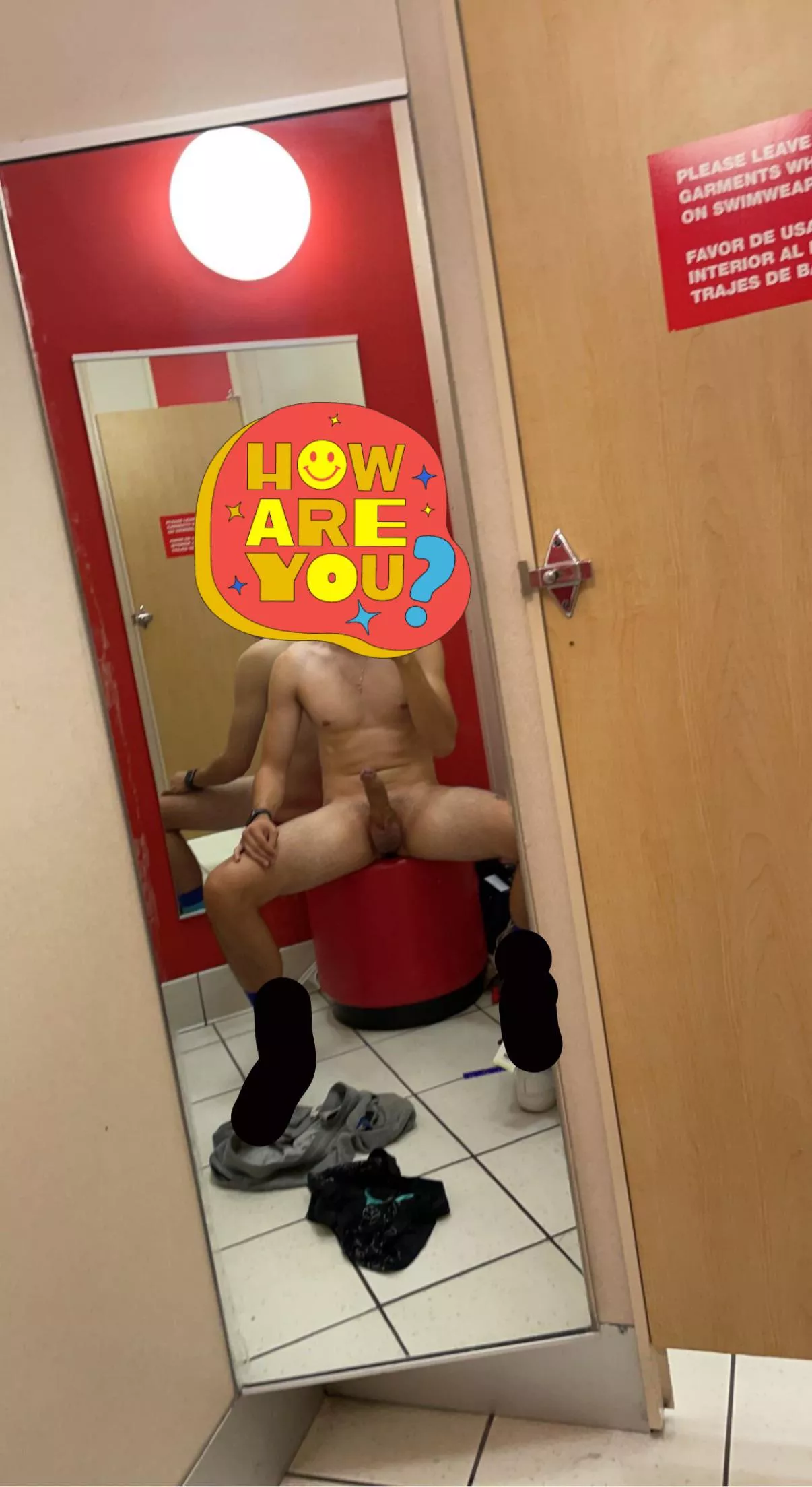 who wants to come in the dressing room with me?