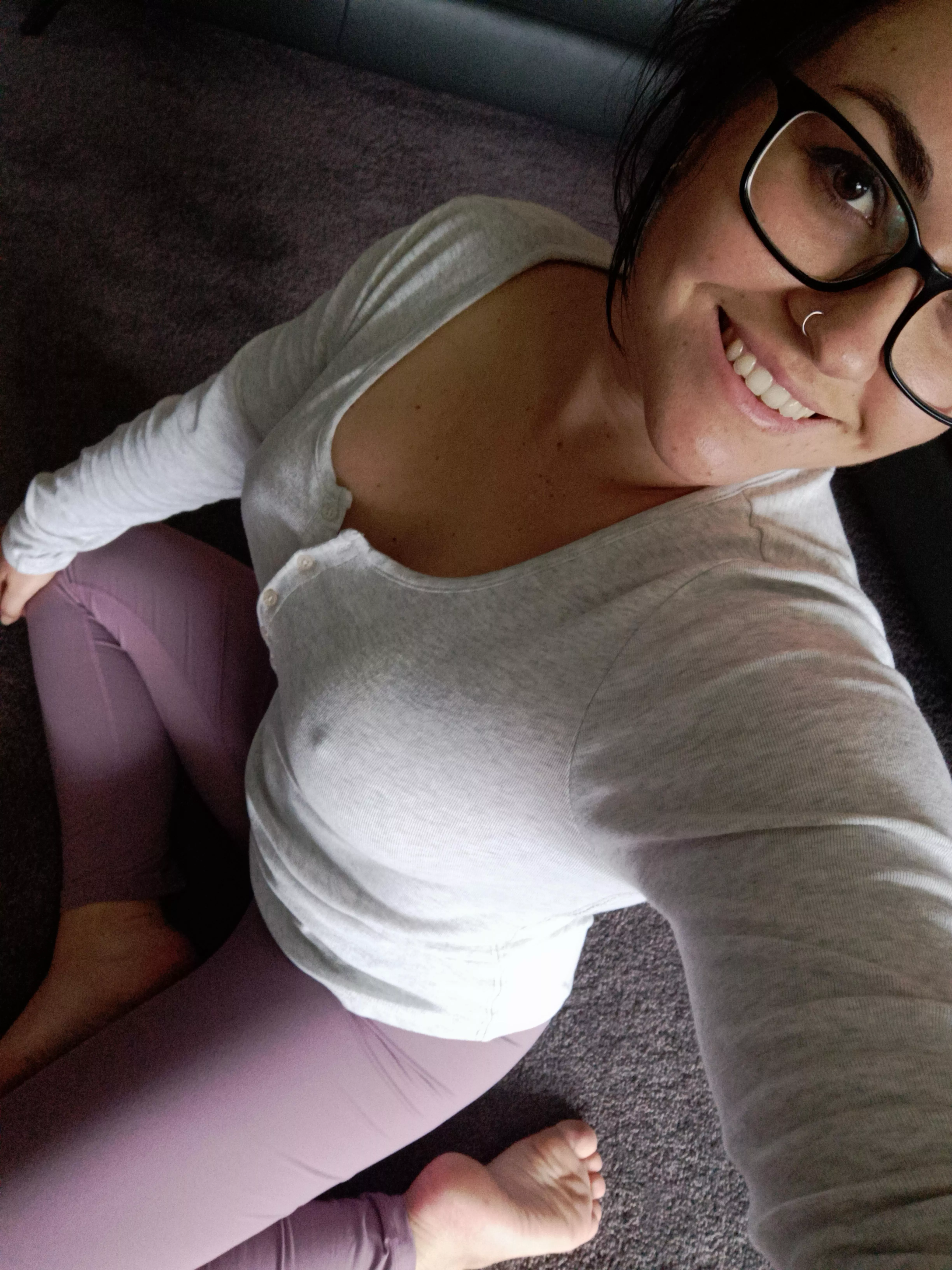 Yoga session for this mumma 😊