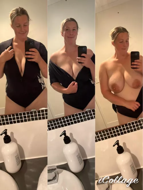 Before a shower