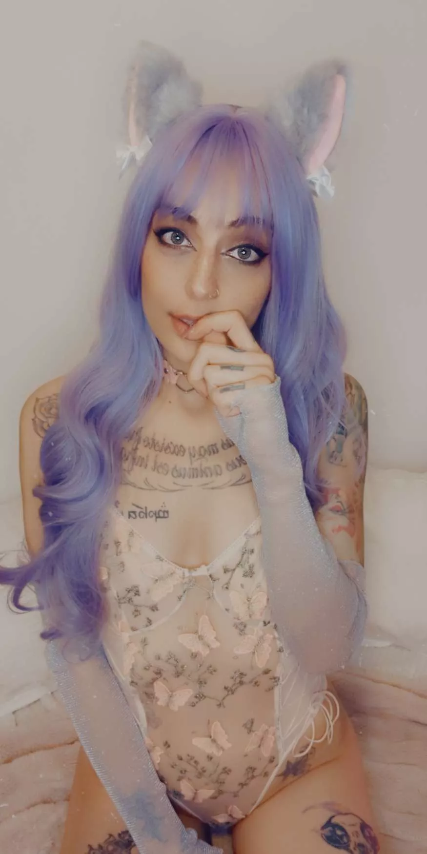 Can I be your wolfy waifu? 🐺💖