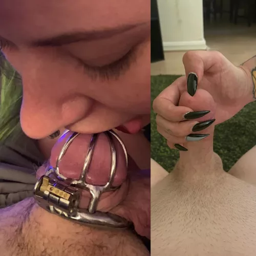 [oc] I do take him out to play sometimes 💚