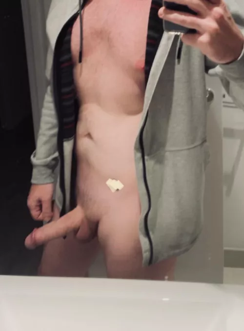 Wrap your lips around it and then bend over to feel me deep inside you, little man slut