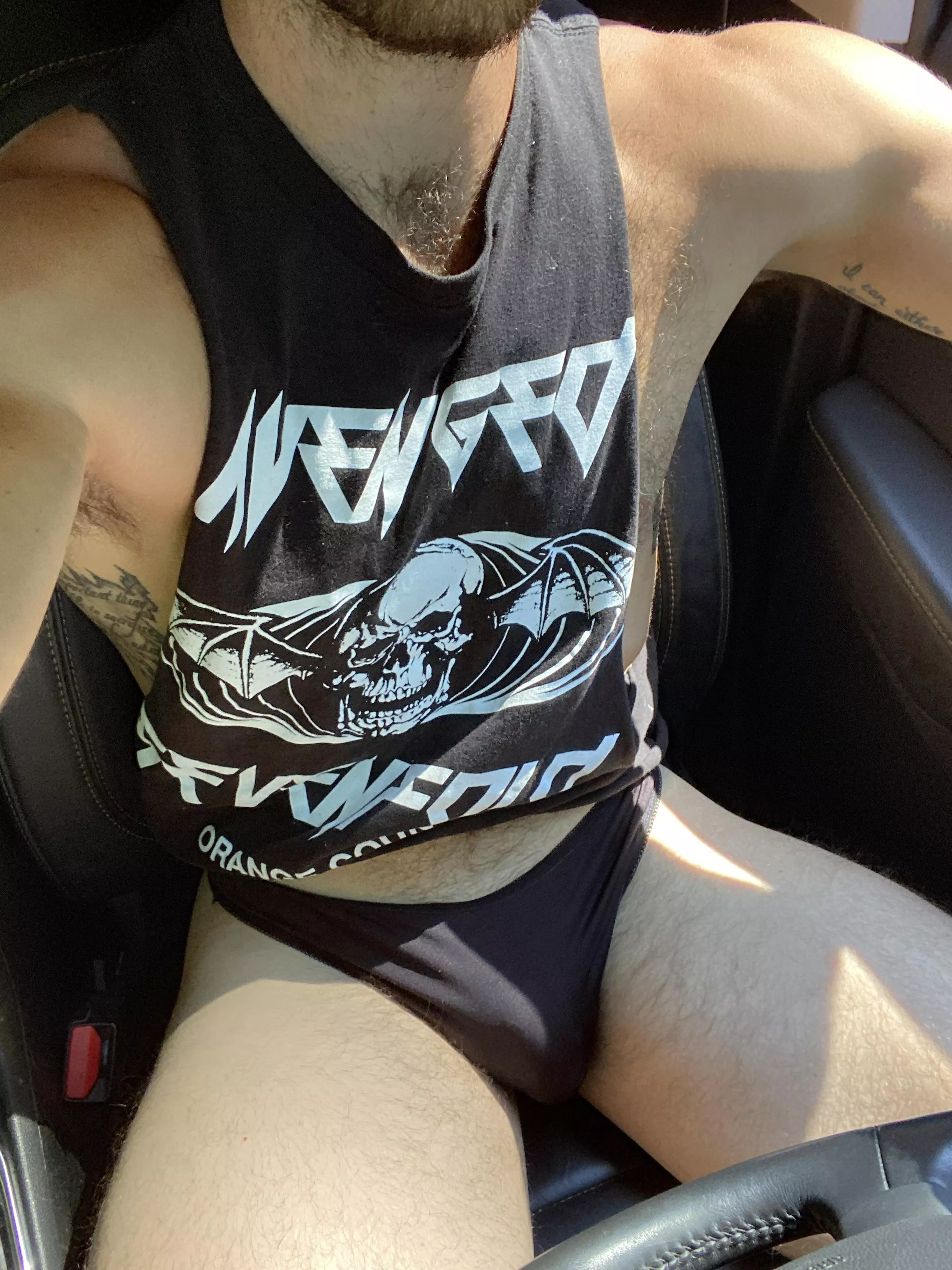 Driving around today for work so why not be comfy??