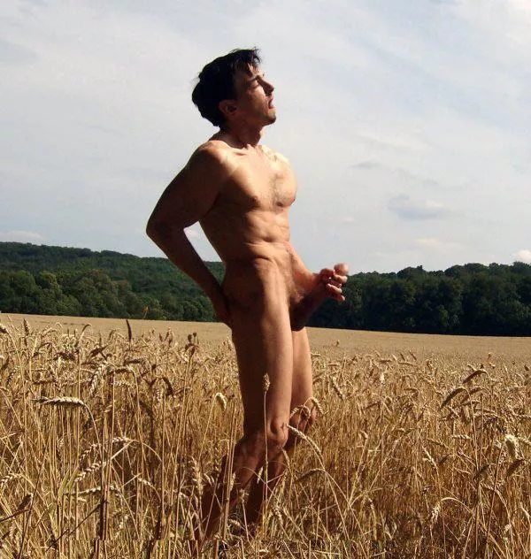 “Enjoying nature” …