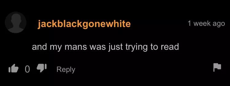 how could you interrupt his reading schedule