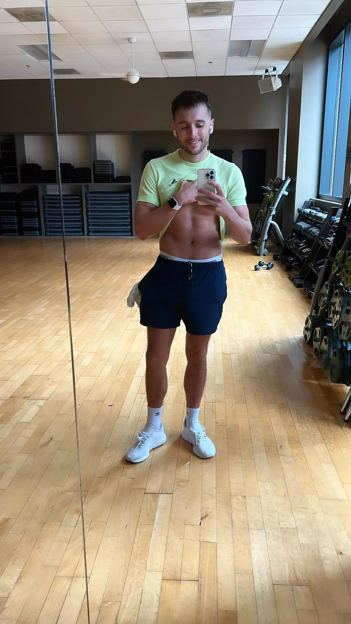 I hope my gym crush notices me today